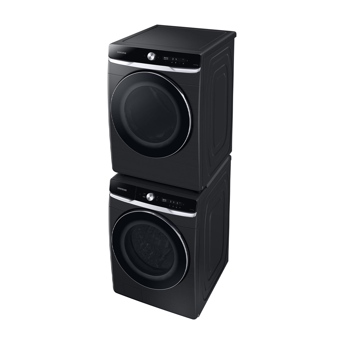 Samsung Combo Lavadora Automática Digital Inverter y Secadora a Gas de Carga Frontal | OptiWash | MultiControl | AI Control | VRT Plus | 24kg | Negro