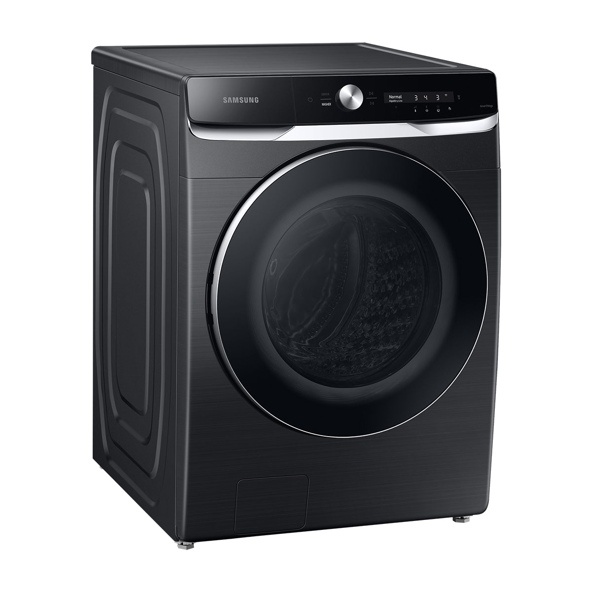 Samsung Combo Lavadora Automática Digital Inverter y Secadora a Gas de Carga Frontal | OptiWash | MultiControl | AI Control | VRT Plus | 24kg | Negro