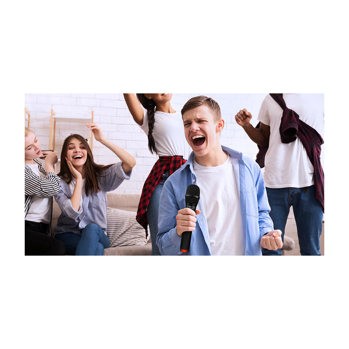 Xtech Micrófono Vocal Profesional Inalámbrico