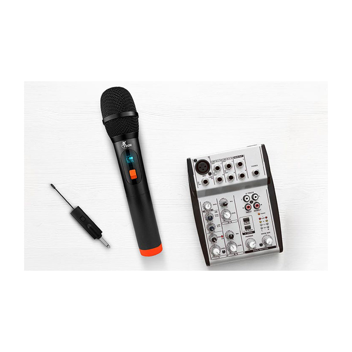 Xtech Micrófono Vocal Profesional Inalámbrico