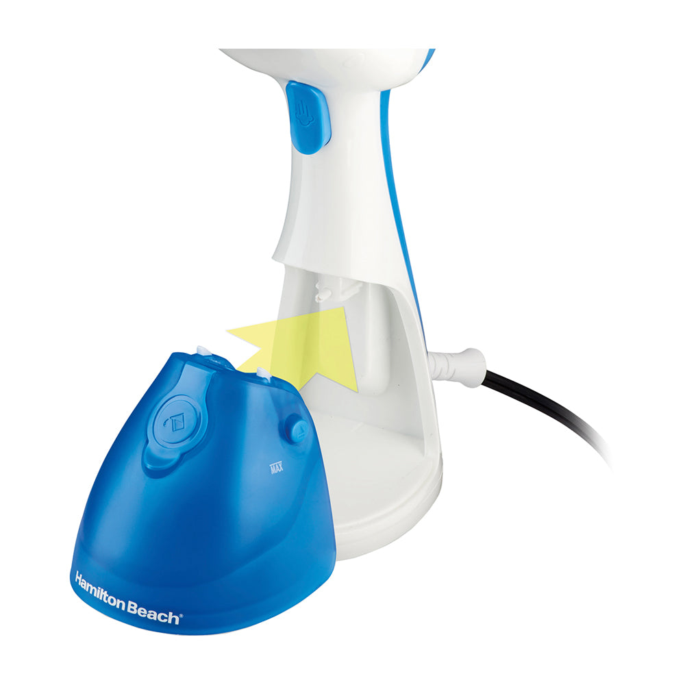 Hamilton Vaporizador de Prendas | 15 Minutos de Vapor Continuos | Azul Blanco