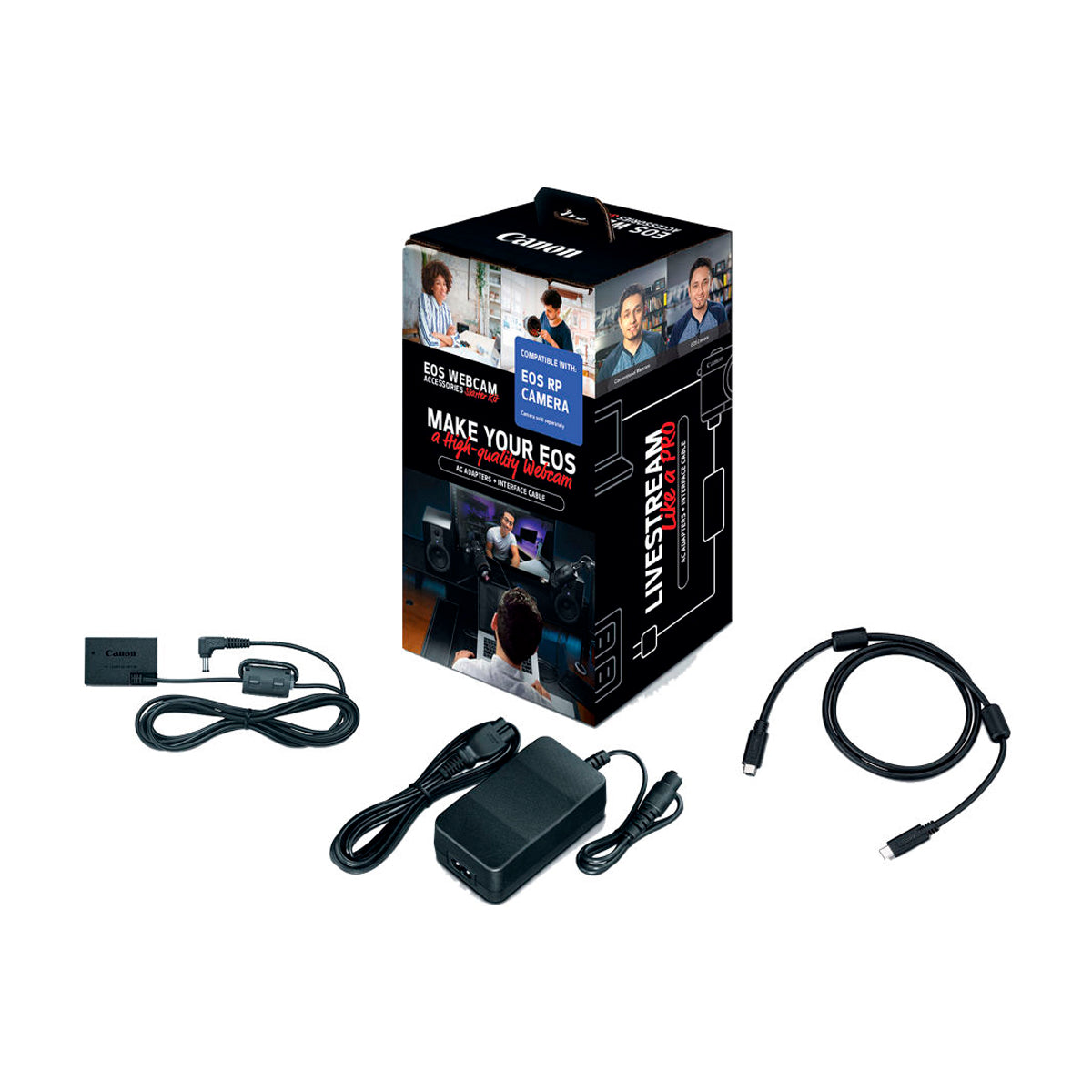 Canon Kit de Accesorios para Cámara Web EOS | Para Cámaras Seleccionadas EOS R