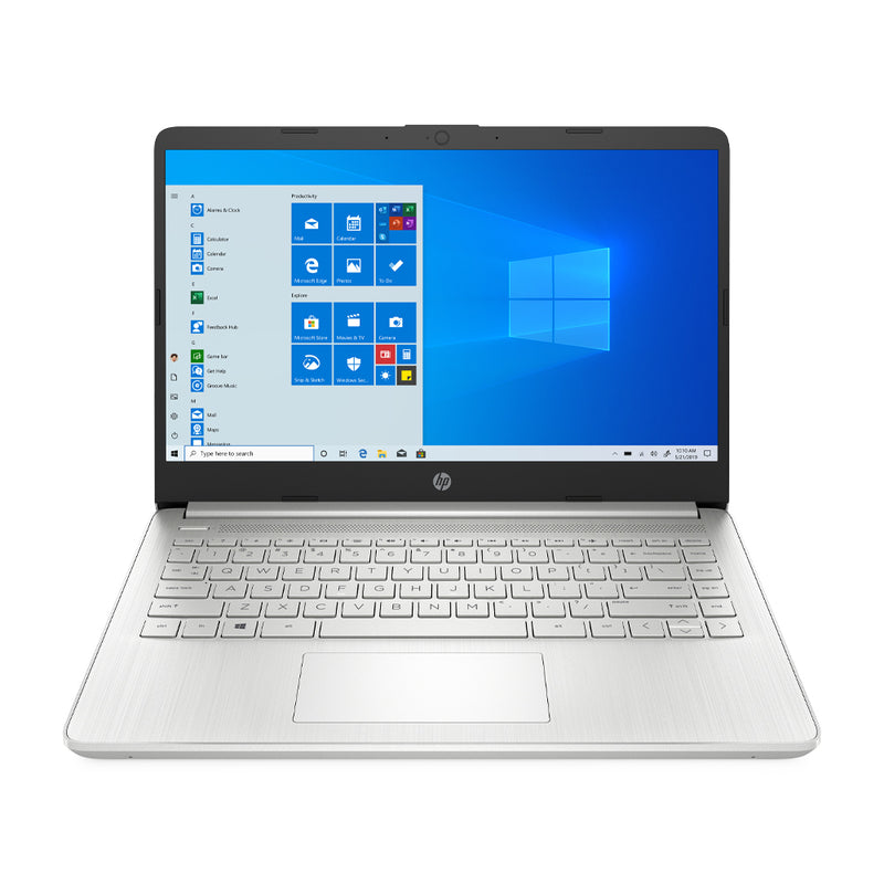 HP Laptop 14" HD, Intel Core i3-1215U, 8GB RAM, 256GB SSD, Windows 11 Home | Plateado