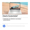 HP Laptop 14" HD, Intel N150, 4GB RAM, 128GB UFS, Windows 11 Home | Plateado