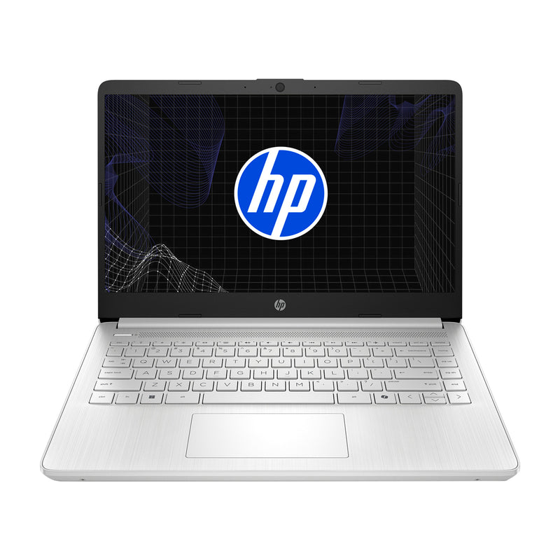 HP Laptop 14" HD, Intel N150, 4GB RAM, 128GB UFS, Windows 11 Home | Plateado