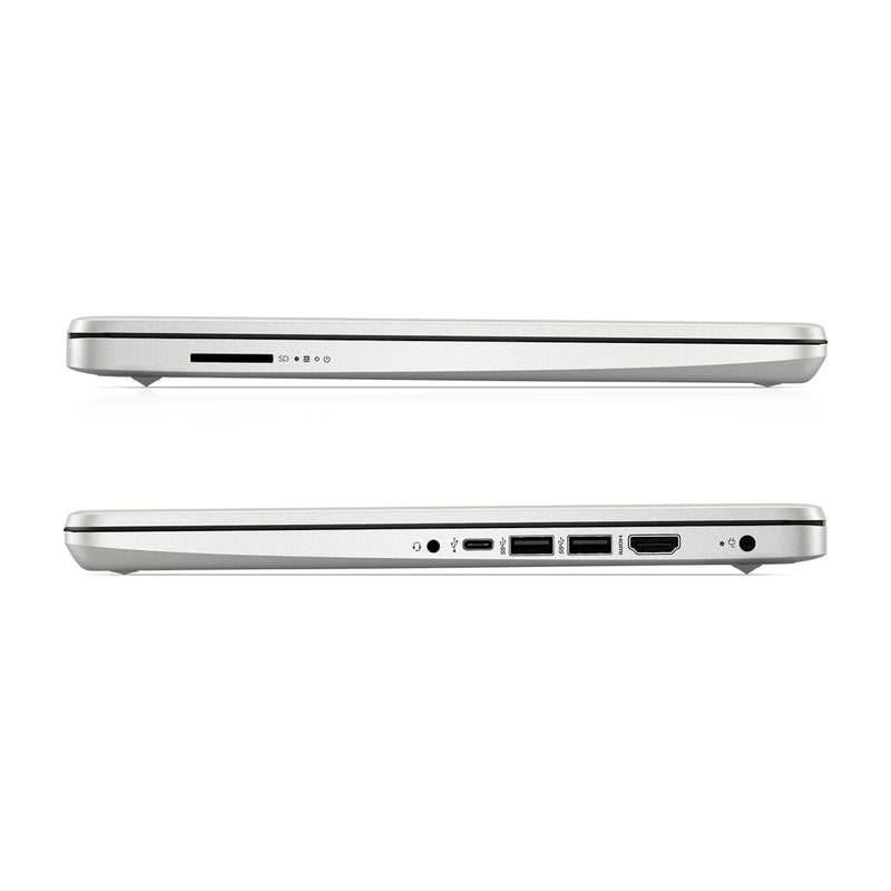 HP Laptop 14" HD, Intel N150, 4GB RAM, 128GB UFS, Windows 11 Home | Plateado