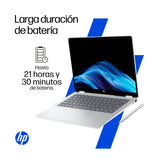 HP OmniBook 5 Flip Laptop Convertible 14" 2K Táctil, Intel Core i5-1334U, 16GB RAM, 512GB SSD, Intel Iris Xe, Windows 11 Home | Plateado