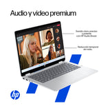 HP OmniBook 5 Flip Laptop Convertible 14" 2K Táctil, Intel Core i5-1334U, 16GB RAM, 512GB SSD, Intel Iris Xe, Windows 11 Home | Plateado