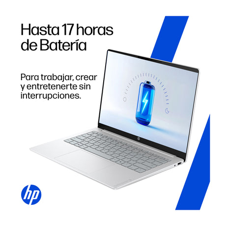 HP OmniBook 3 Laptop 14" 2K, Intel Core 5 120U, 8GB RAM, 512GB SSD, Windows 11 Home | Plateado