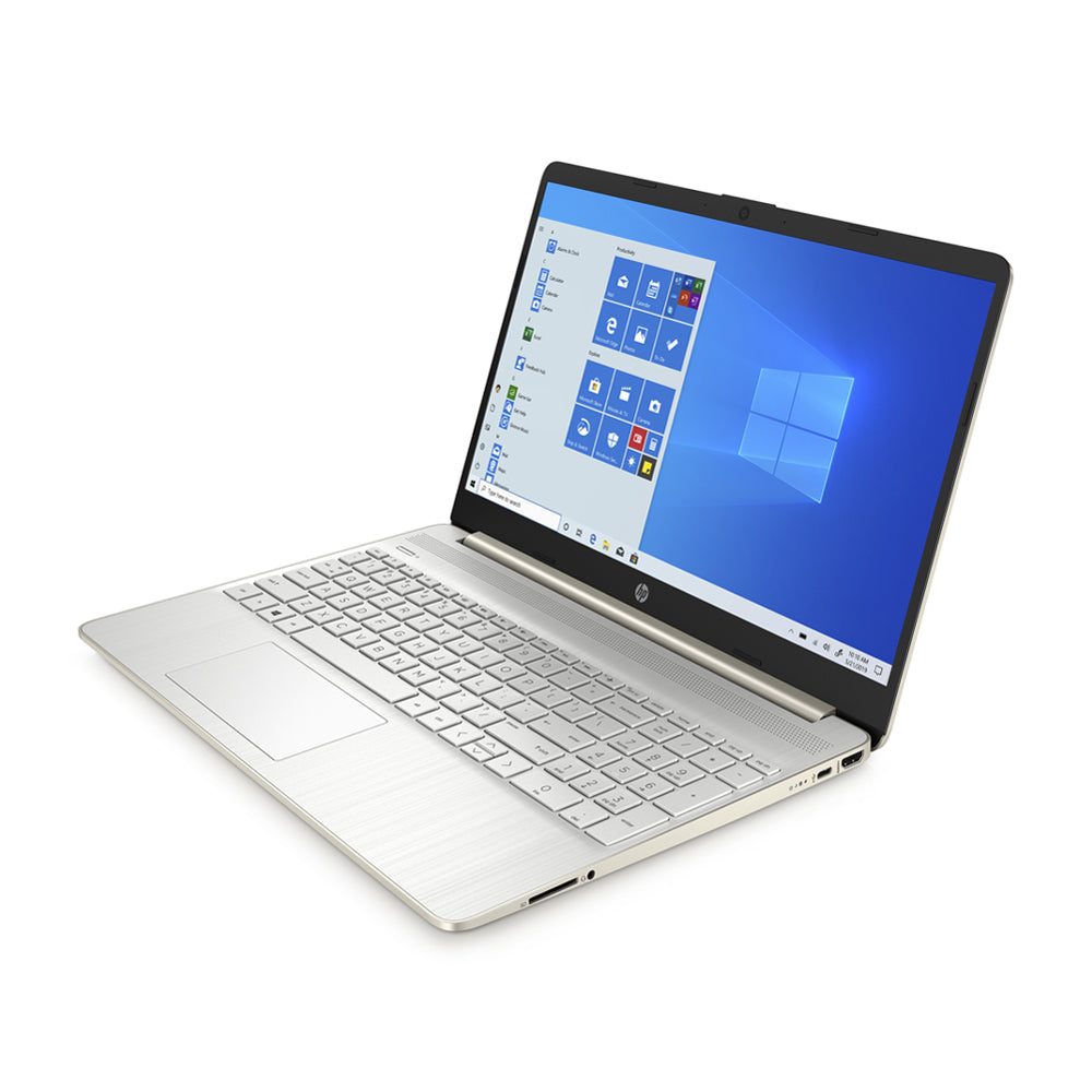HP Laptop 15.6" HD, AMD Ryzen 7 5700U, 16GB RAM, 512GB SSD, AMD Radeon, Windows 11 Home | Plateado Dorado