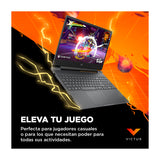 HP Victus Laptop Gaming 15.6" FHD 144Hz, AMD Ryzen 7 7445H, 16GB RAM, 512GB SSD, NVIDIA GeForce RTX 3050 6GB, Windows 11 Home | Negro