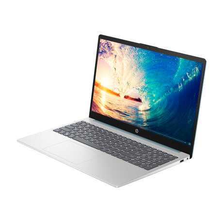 HP Laptop 15.6" FHD, AMD Ryzen 3 7320U, 8GB RAM, 512GB SSD, AMD Radeon, Windows 11 Home | Plateado Azul