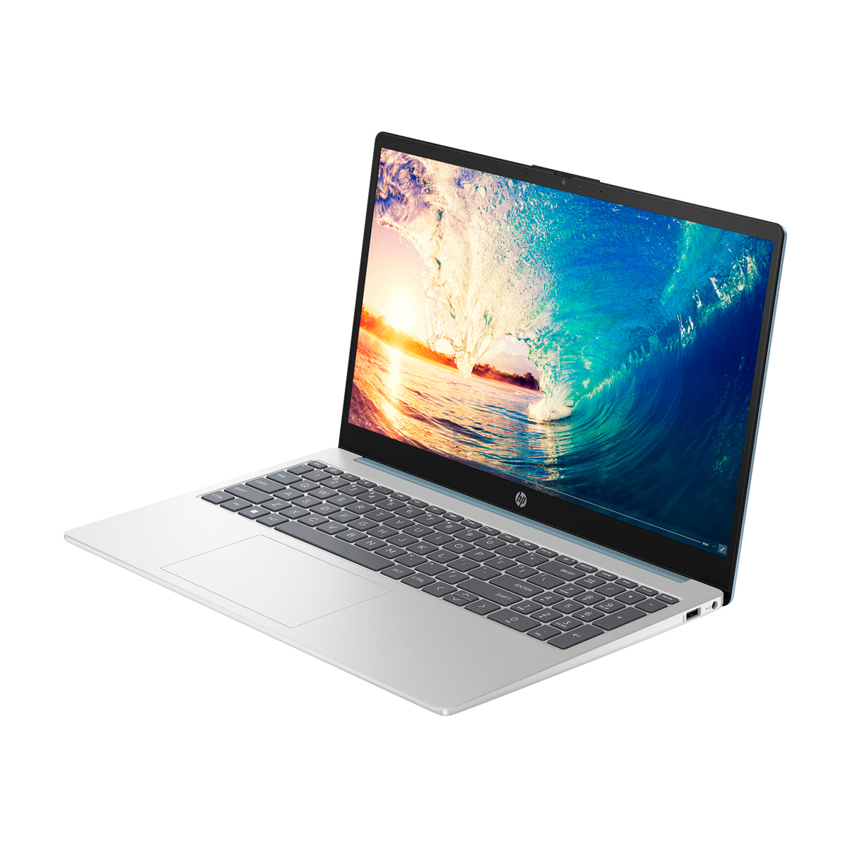 HP Laptop 15.6" FHD, AMD Ryzen 5 7520U, 8GB RAM, 512GB SSD, AMD Radeon, Windows 11 Home | Plateado Azul