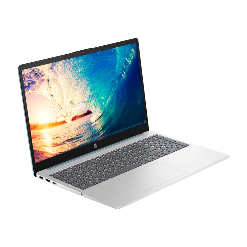 HP Laptop 15.6" FHD, AMD Ryzen 7 7730U, 16GB RAM, 512GB SSD, Windows 11 Home | Plateado Azul