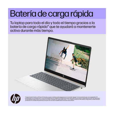 HP Laptop 15.6" FHD Táctil, Intel Core i5-1334U, 16GB RAM, 512GB SSD, Intel Iris Xe, Windows 11 Home | Plateado Dorado