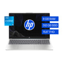 HP Laptop 15.6" FHD, Intel Core i5-1334U, 8GB RAM, 512GB SSD, Windows 11 Home | Plateado Azul