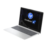 HP OmniBook 3 Laptop 15.6" FHD, AMD Ryzen AI 5 330, 16GB RAM, 512GB SSD, AMD Radeon, Lector de Huellas, Windows 11 Home | Plateado