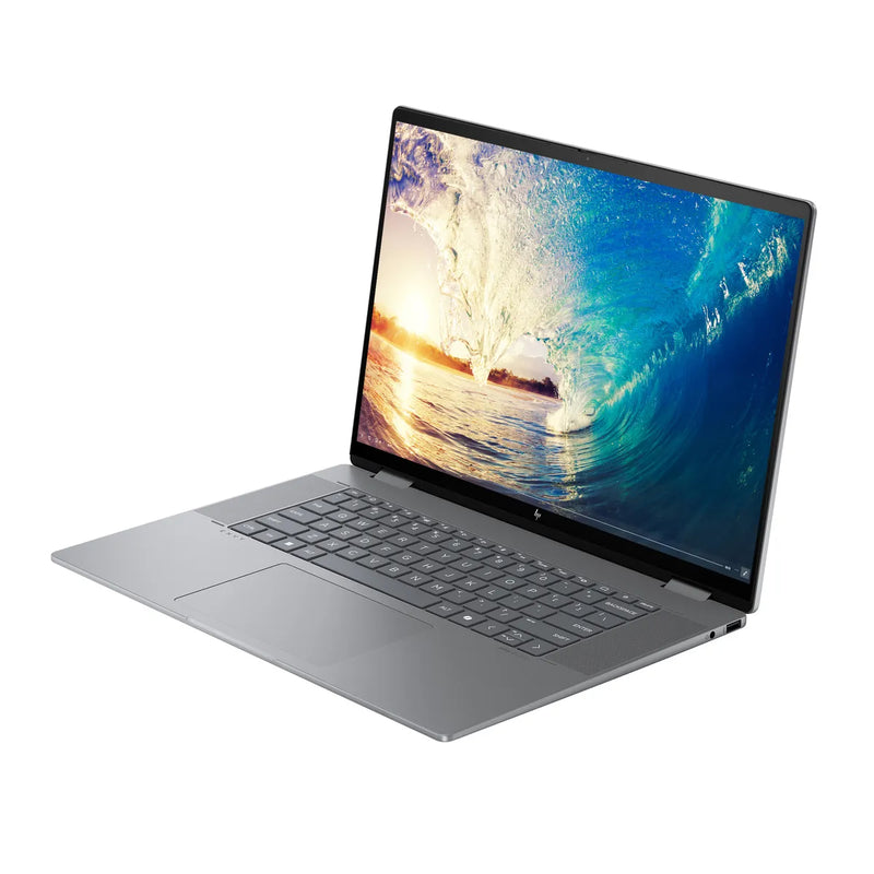 HP Envy x360 Laptop 16" 2.8K OLED Táctil, AMD Ryzen 7 8840HS, 16GB RAM, 1TB SSD, AMD Radeon, Audio Poly Studio, Windows 11 Home | Plateado