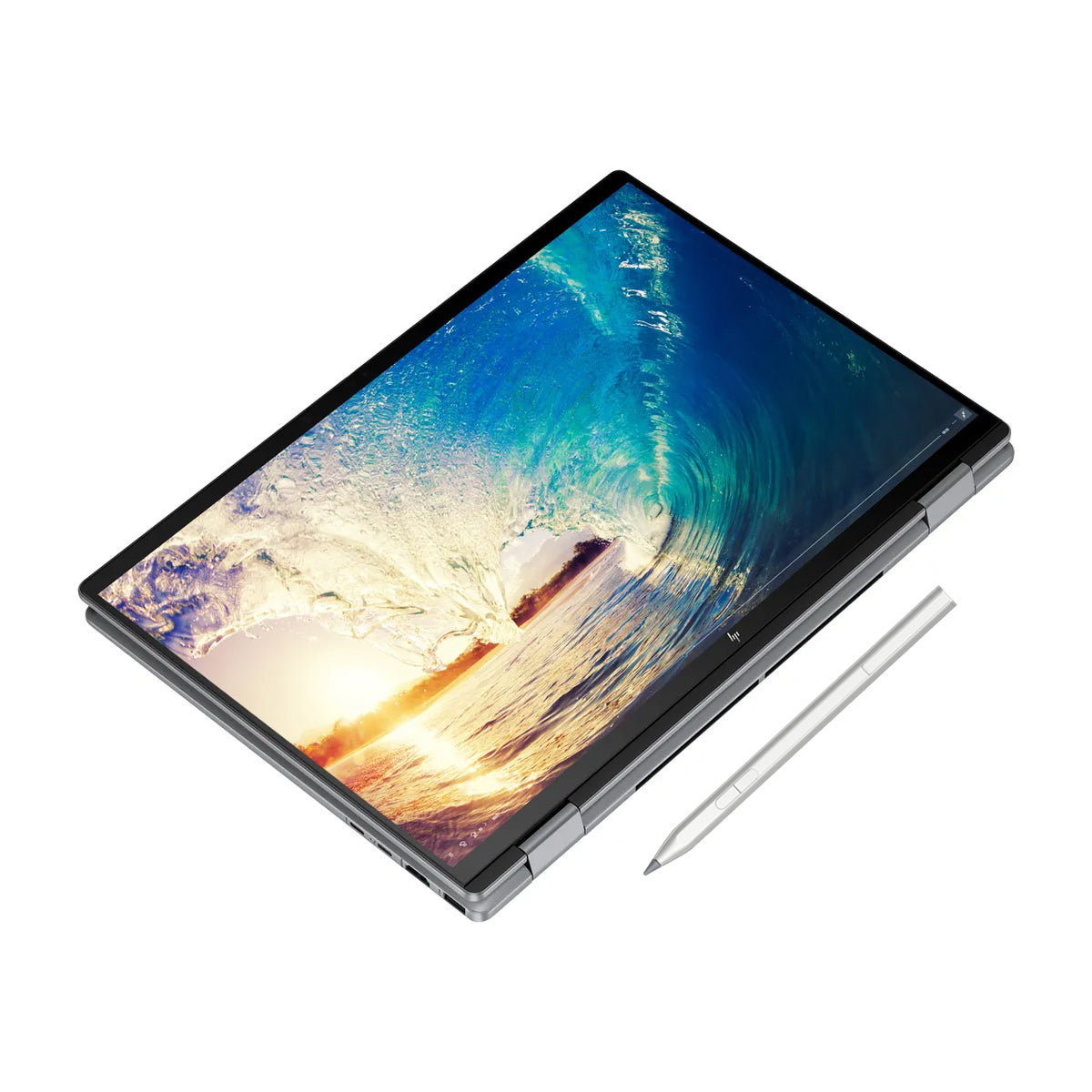 HP Envy x360 Laptop 16" 2.8K OLED Táctil, AMD Ryzen 7 8840HS, 16GB RAM, 1TB SSD, AMD Radeon, Audio Poly Studio, Windows 11 Home | Plateado