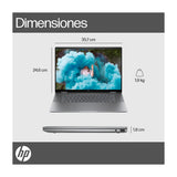 HP Envy x360 Laptop 16" 2.8K OLED Táctil, AMD Ryzen 7 8840HS, 16GB RAM, 1TB SSD, AMD Radeon, Audio Poly Studio, Windows 11 Home | Plateado