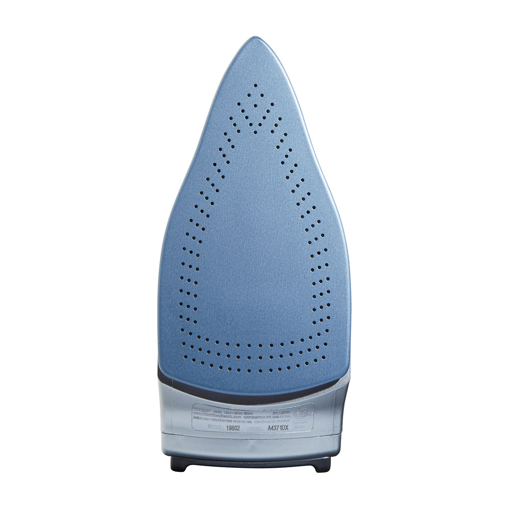 Hamilton Beach Durathon Plancha de Ropa a Vapor | 10x Mas Duradero | Auto Limpieza | Antiadherente | Verde Blanco