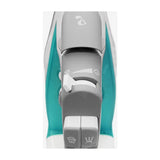 Hamilton Beach Durathon Plancha de Ropa a Vapor | 10x Mas Duradero | Auto Limpieza | Antiadherente | Verde Blanco