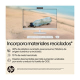 HP Computadora de Escritorio All in One de 23.8" FHD Táctil, AMD Ryzen 5 7520U, 8GB RAM, 512GB SSD, AMD Radeon, Windows 11 Home | Blanco