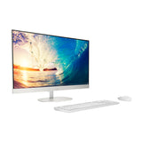 HP Computadora de Escritorio All in One de 23.8" FHD, AMD Ryzen 5 7520U, 8GB RAM, 512GB SSD, AMD Radeon, Windows 11 Home | Blanco