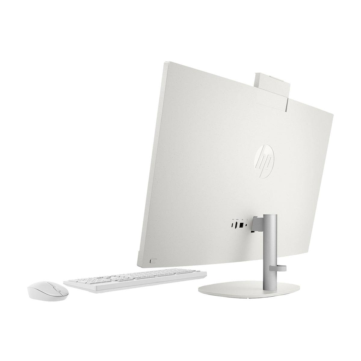 HP Computadora de Escritorio All in One de 23.8" FHD, AMD Ryzen 5 7520U, 8GB RAM, 512GB SSD, AMD Radeon, Windows 11 Home | Blanco