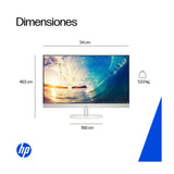 HP Computadora de Escritorio All in One de 23.8" FHD, AMD Ryzen 5 7520U, 8GB RAM, 512GB SSD, AMD Radeon, Windows 11 Home | Blanco