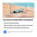 HP Computadora de Escritorio All in One de 23.8" FHD, AMD Ryzen 5 7520U, 8GB RAM, 512GB SSD, AMD Radeon, Windows 11 Home | Blanco