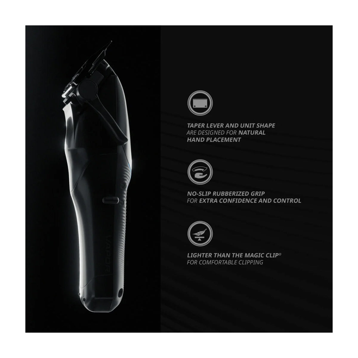 Wahl Professional Vapor Cordless 5 Estrellas Cortadora Inalámbrica / Cable | Negro