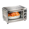 Hamilton Beach Horno Eléctrico con Freidora de Aire | Tostador | Convección | Bandeja Deslizable | Acero Inoxidable | Plateado