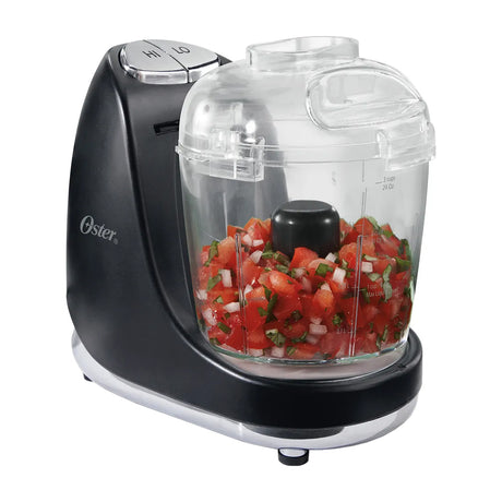Oster 3320 Procesador de Alimentos de 3 Tazas | Función de Pulso | 500W | Negro