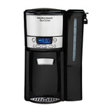 Hamilton Beach Cafetera Dispensadora de 12 Tazas | Multiprogramable | Negro