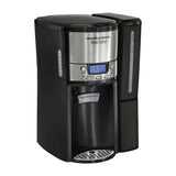 Hamilton Beach Cafetera Dispensadora de 12 Tazas | Multiprogramable | Negro