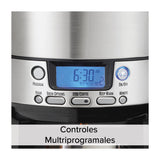 Hamilton Beach Cafetera Dispensadora de 12 Tazas | Multiprogramable | Negro