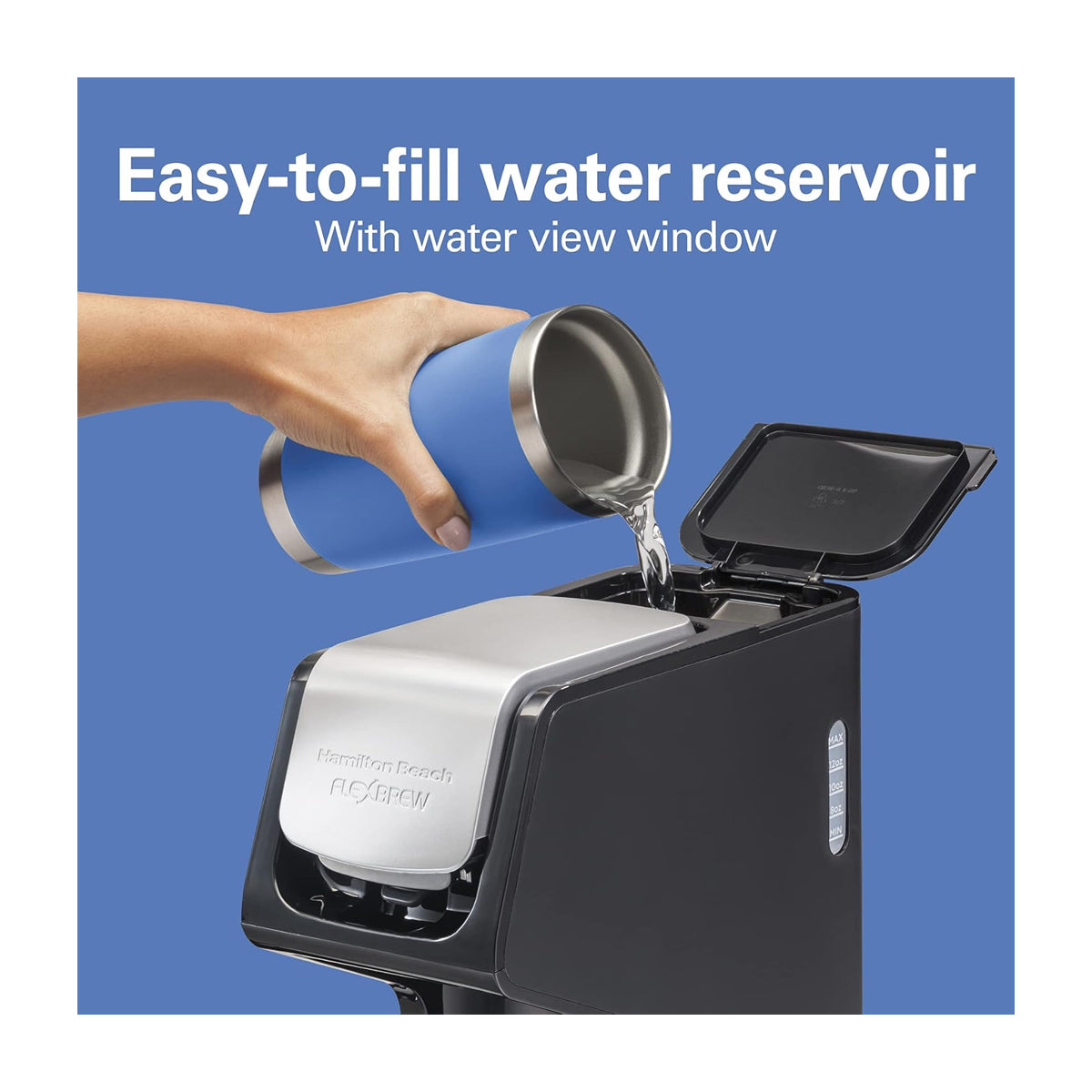 Hamilton Beach Cafetera Personal de 1 Taza | Single-Serve | Negro