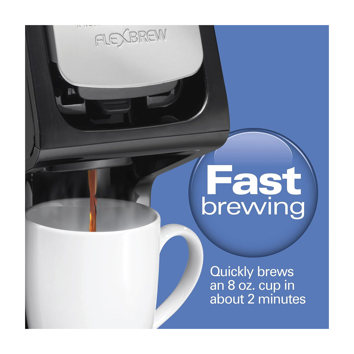 Hamilton Beach Cafetera Personal de 1 Taza | Single-Serve | Negro