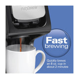 Hamilton Beach Cafetera Personal de 1 Taza | Single-Serve | Negro