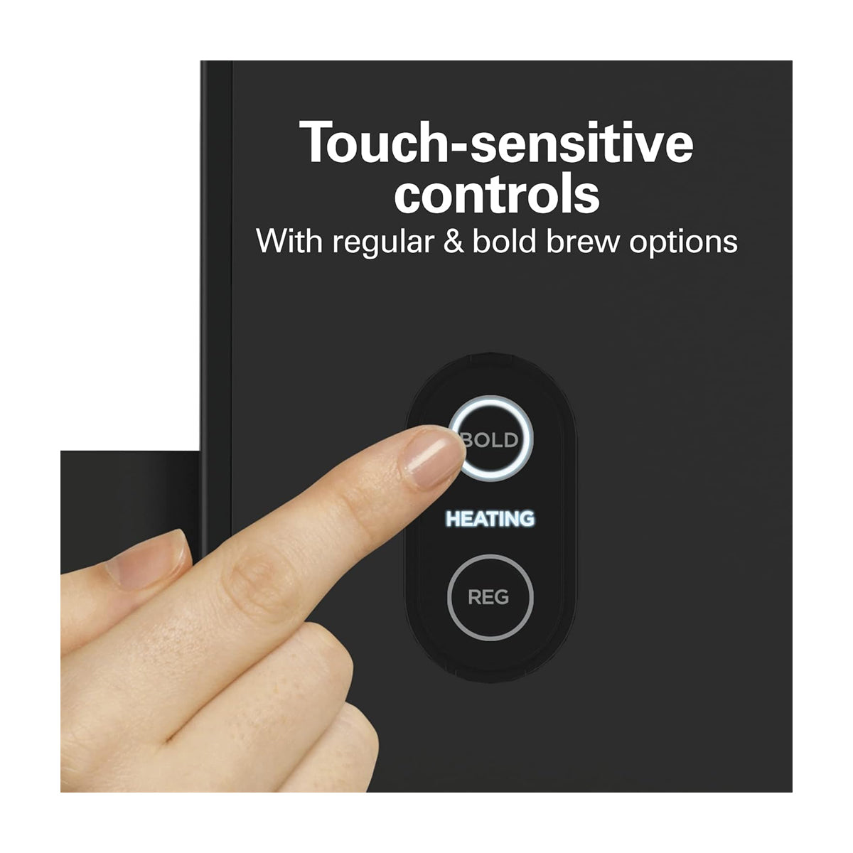 Hamilton Beach Cafetera Personal de 1 Taza | Single-Serve | Negro