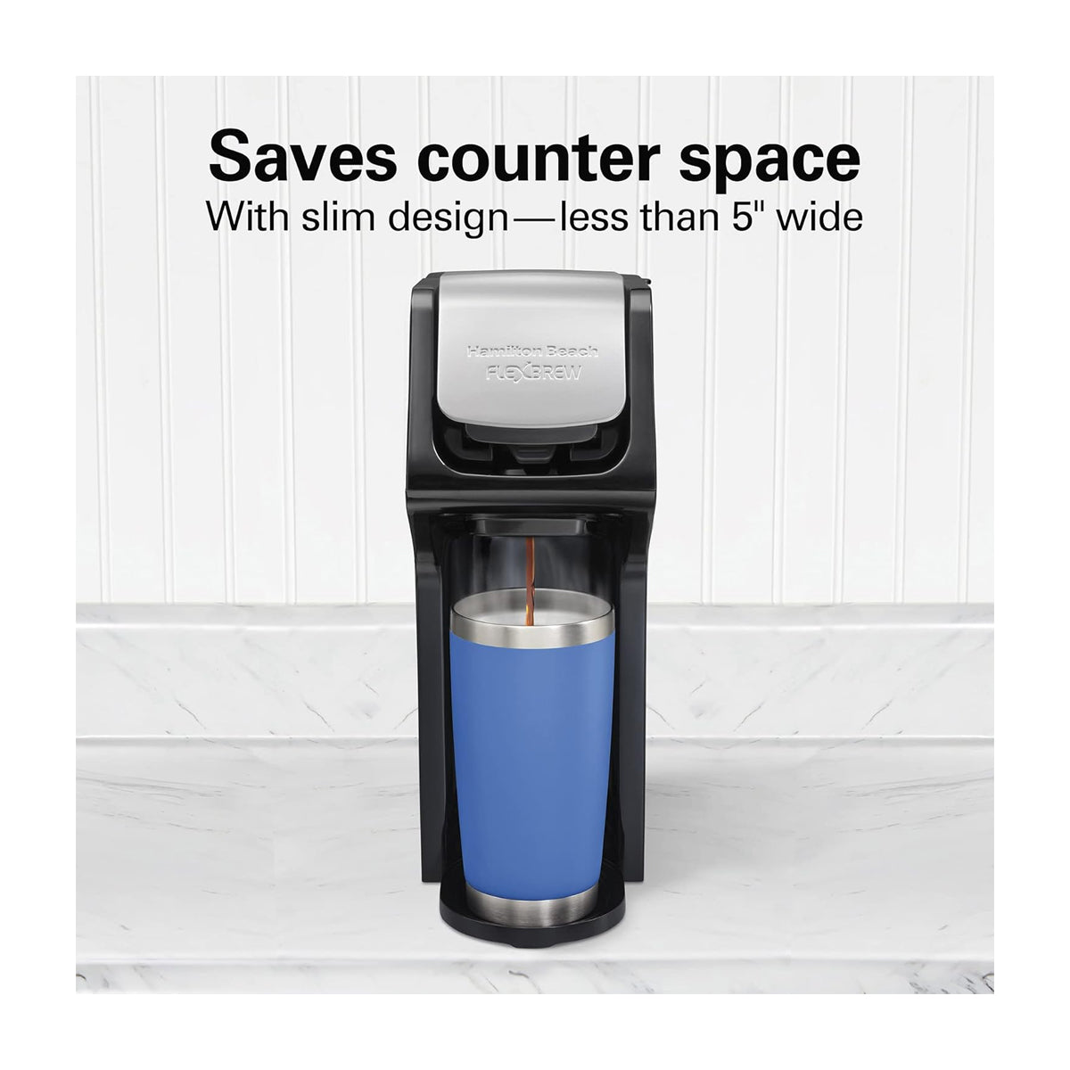 Hamilton Beach Cafetera Personal de 1 Taza | Single-Serve | Negro