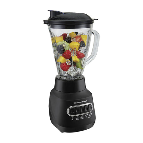 Hamilton Beach MultiBlend 3-en-1 | Wave-Action | 1.5L | 800W | Negro