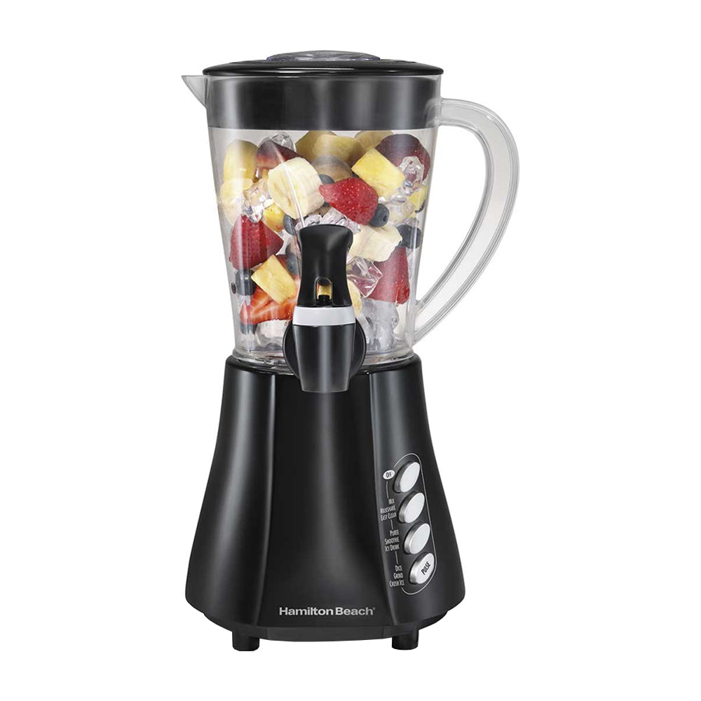 Hamilton Beach Wave Station Express Licuadora de 9 Funciones | Wave Action | 1.4L | 350W | Negro