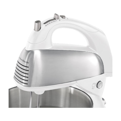 Hamilton Beach Batidora de Pedestal / Mano de 6 Velocidades | 3.8L | 290W | Blanco
