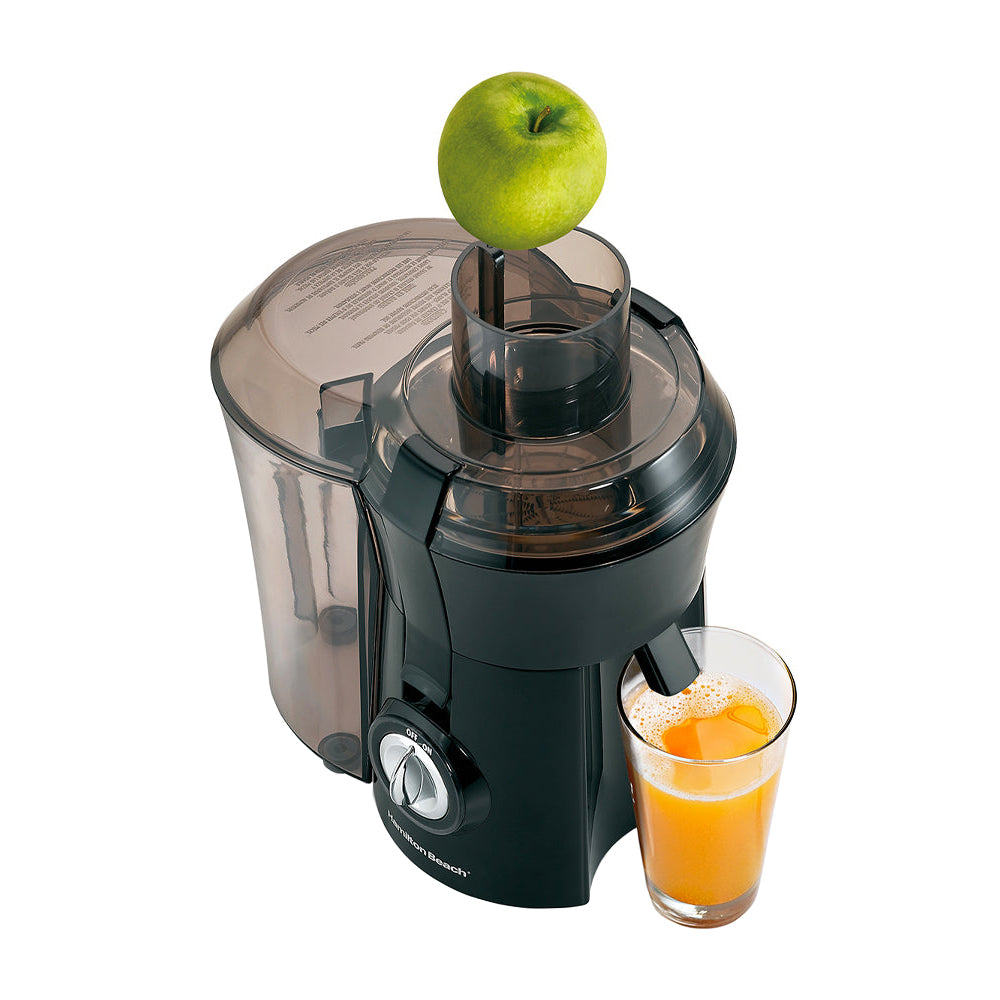 Hamilton Beach Big Mouth Extractor de Jugo | Colector de Pulpa XL | 800W | Negro