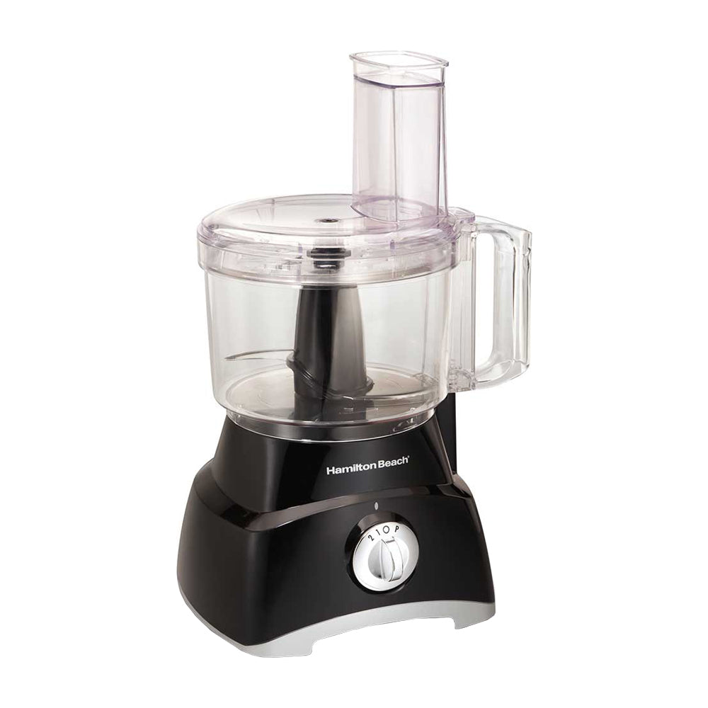 Hamilton Beach Procesador de Alimentos de 8 Tazas | 2 Velocidades | Hoja en S | 450W | Negro