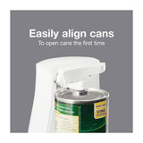 Proctor Silex Abrelatas Eléctrico | Apagado Automático | Almacenamiento de Cable | Blanco