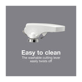 Proctor Silex Abrelatas Eléctrico | Apagado Automático | Almacenamiento de Cable | Blanco