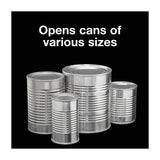 Proctor Silex Abrelatas Eléctrico | Apagado Automático | Almacenamiento de Cable | Blanco